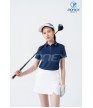 Áo thể thao nữ AC-3846 navy phối xanh ngọc